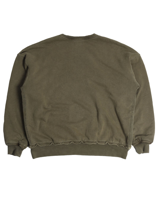 Olive Double Layered Sweater