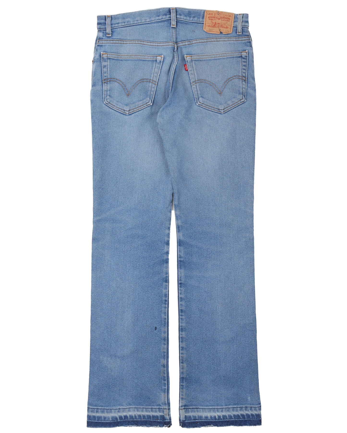 Released Hem Levi's 517 Light Wash Jeans