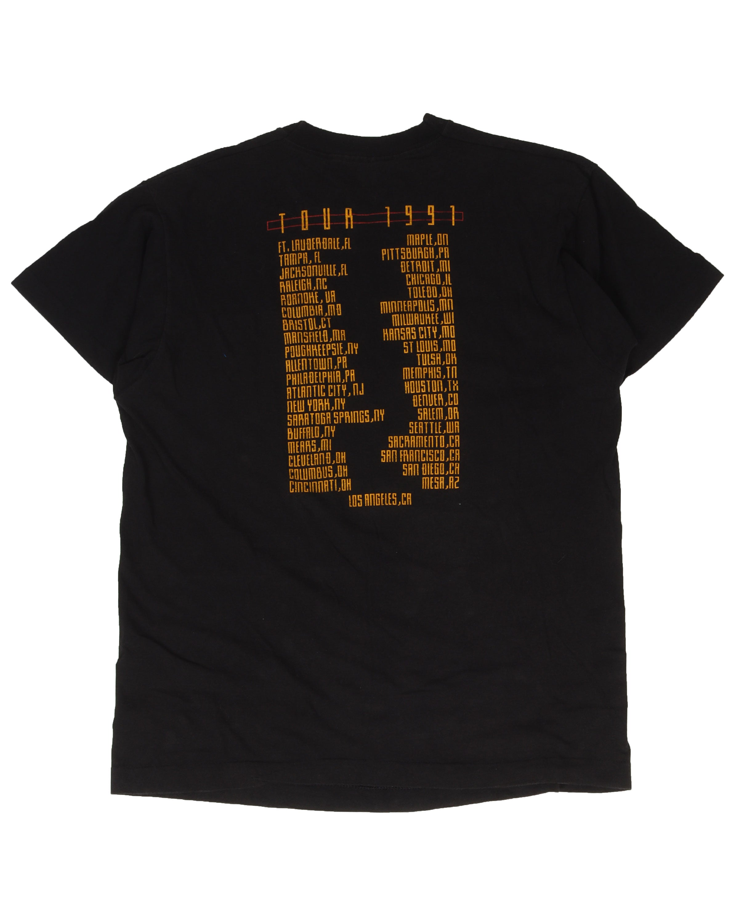 Styx "Edge Of The Century" 1991 Tour T-Shirt