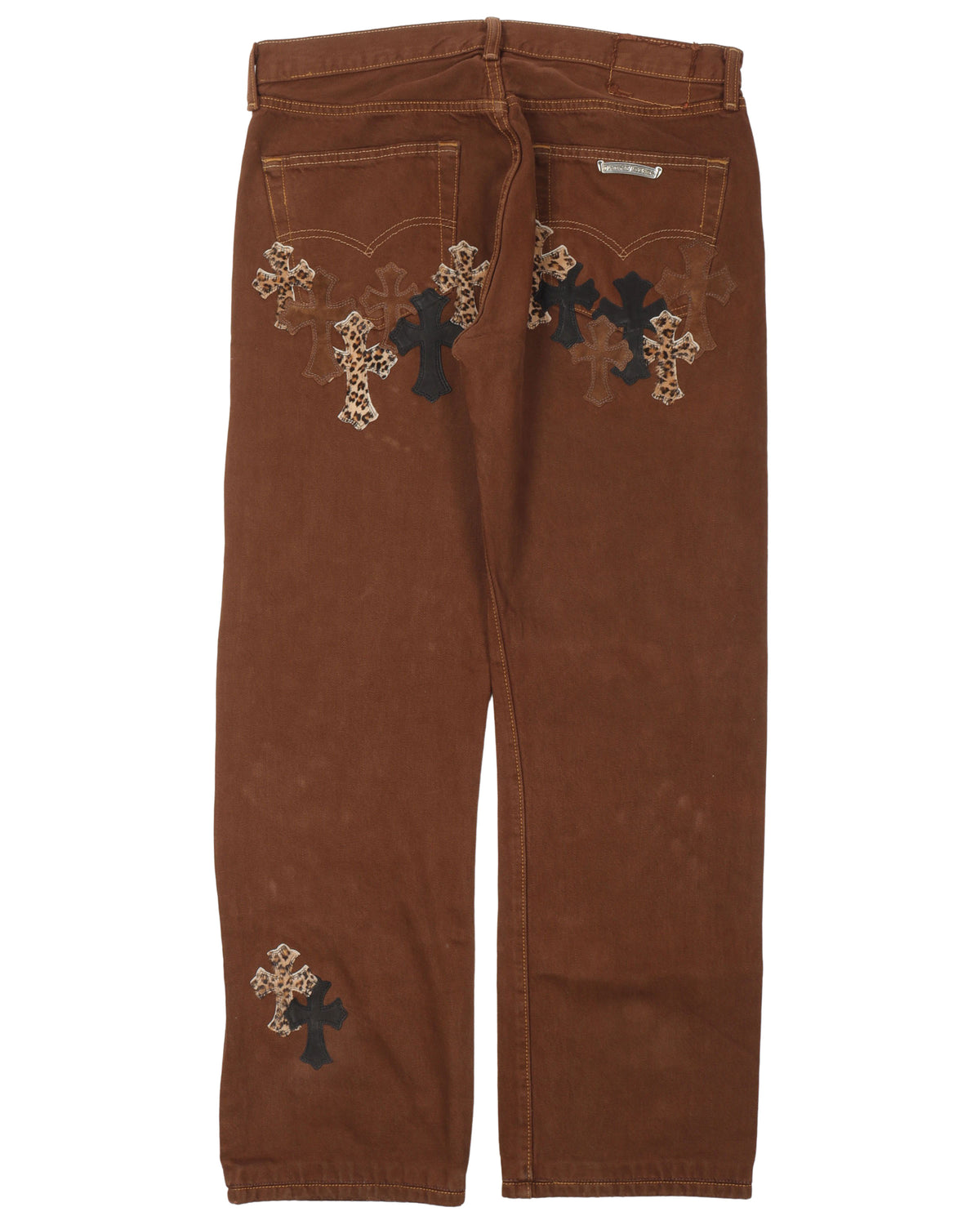 Levi's Leather Cross Dyed Jeans