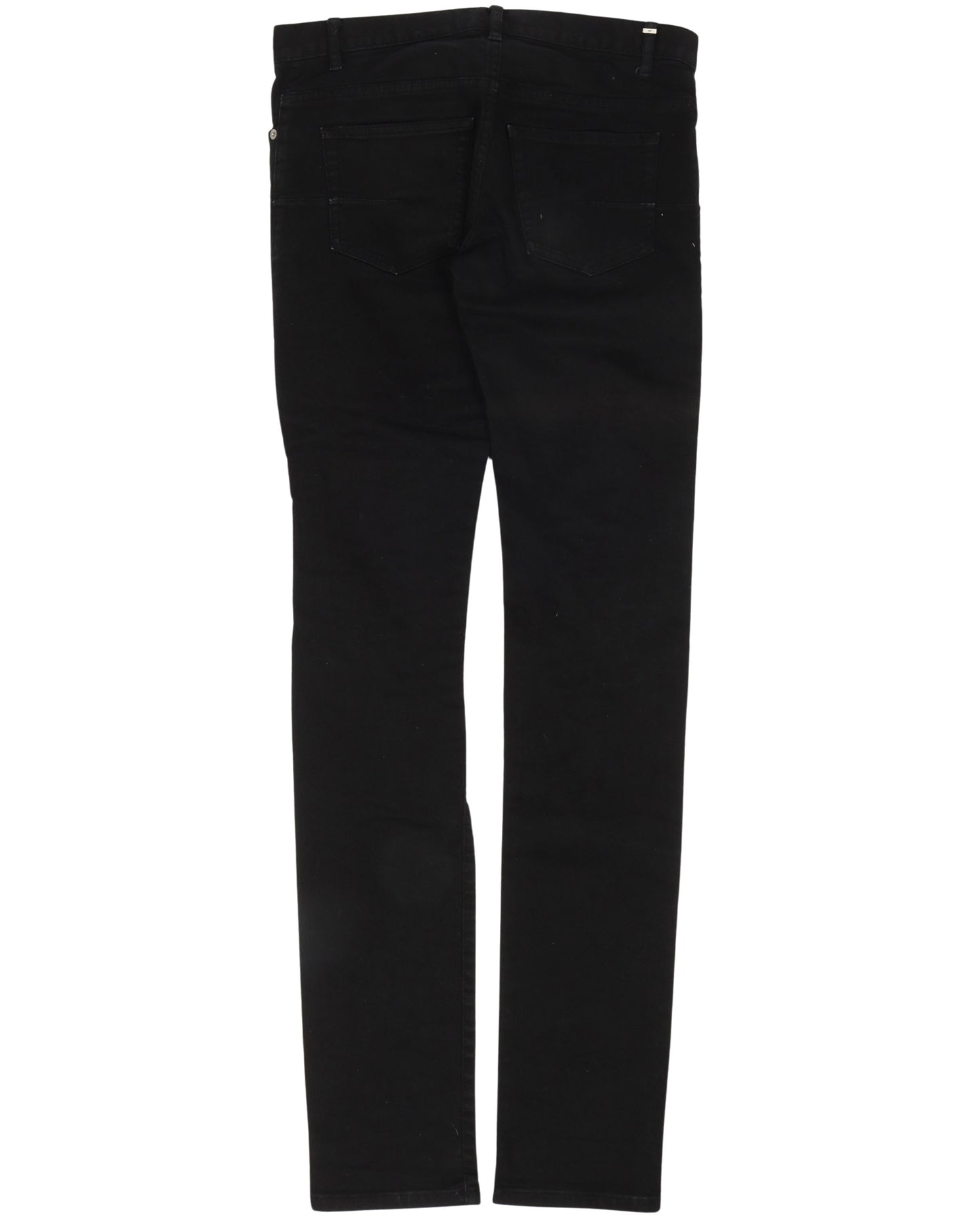Distressed Black Jeans