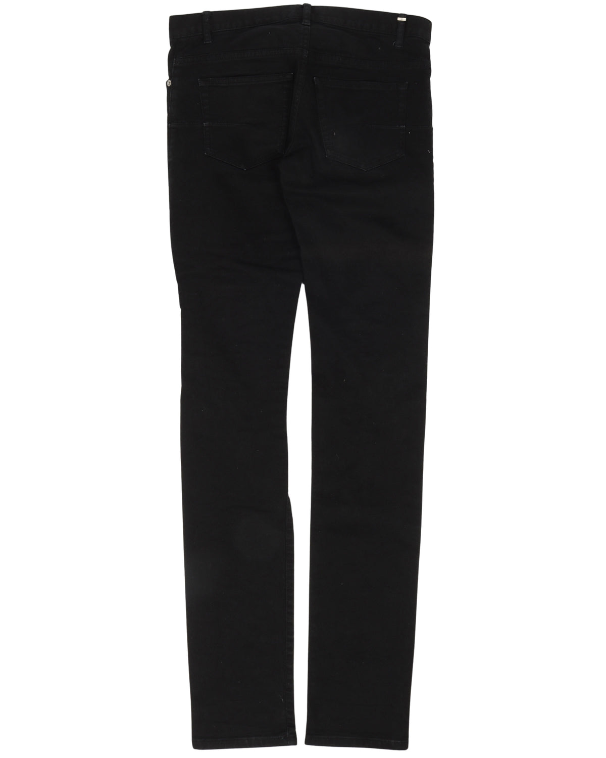 Distressed Black Jeans