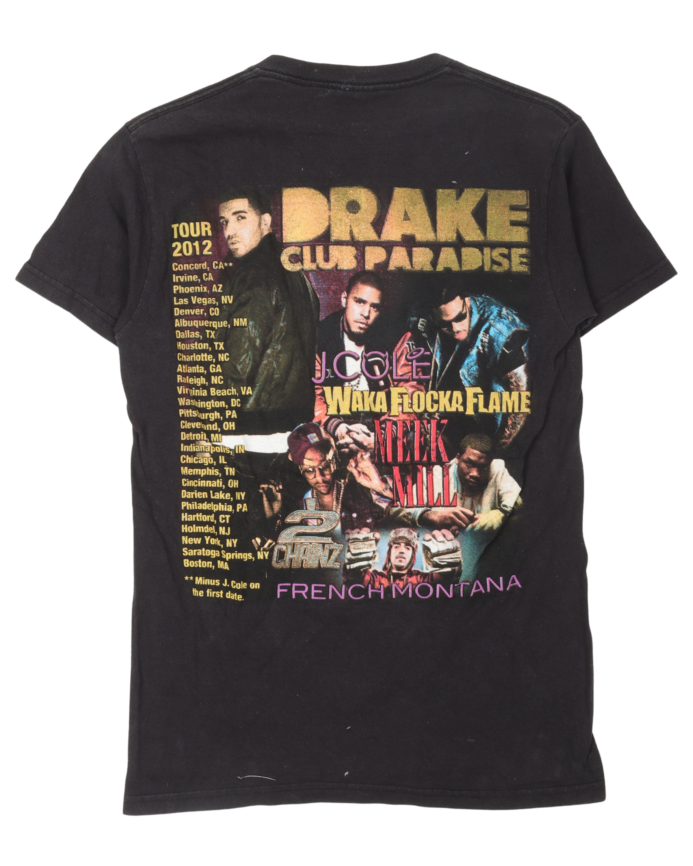 Vintage Drake Club Paradise Tour T-Shirt – Justin Reed