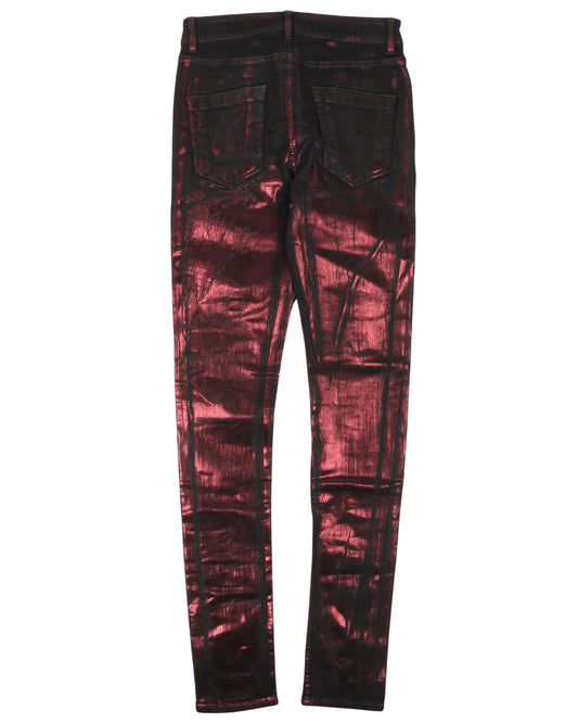 Tyron Waxed Denim Jeans