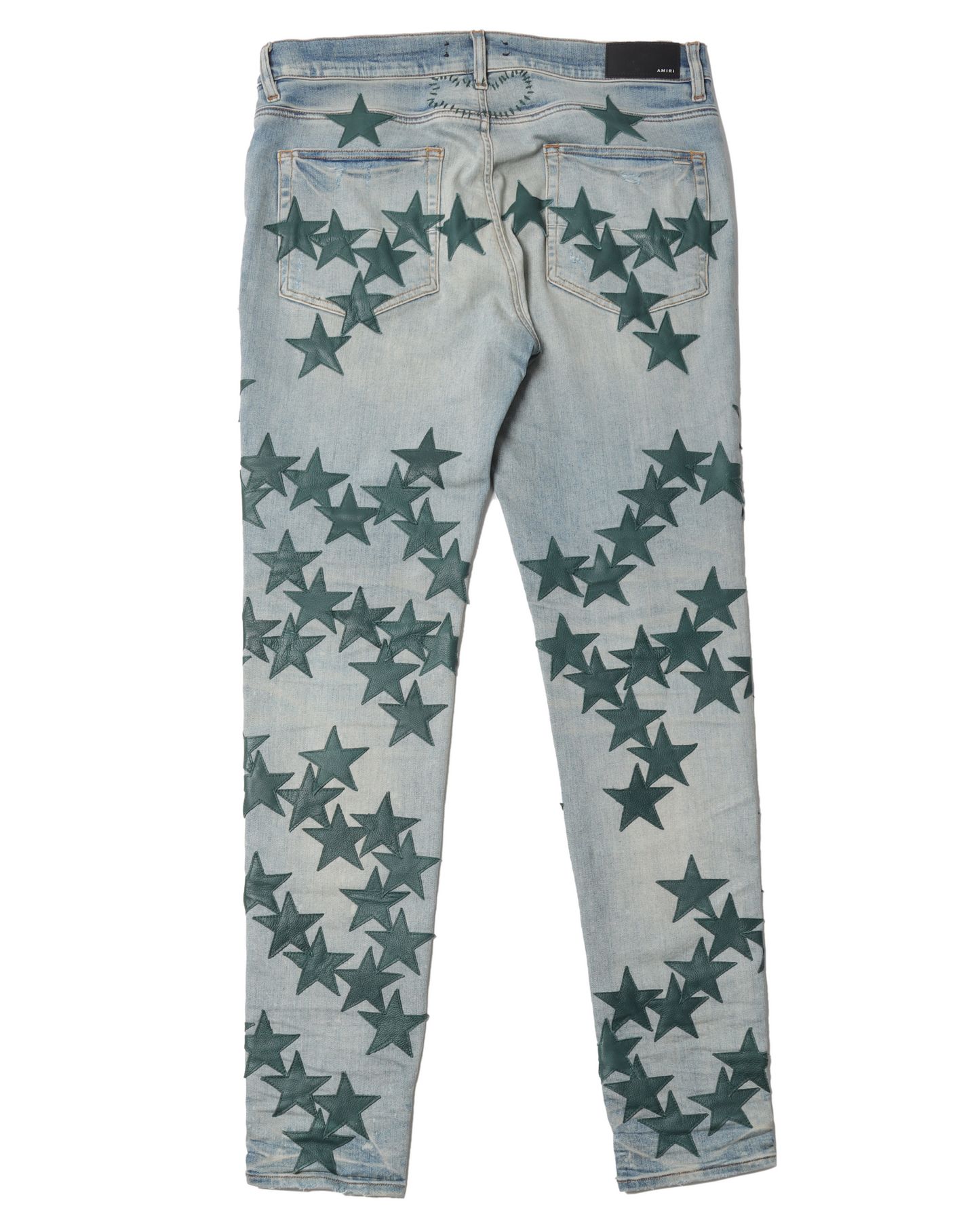 Chemist Leather Star Jeans