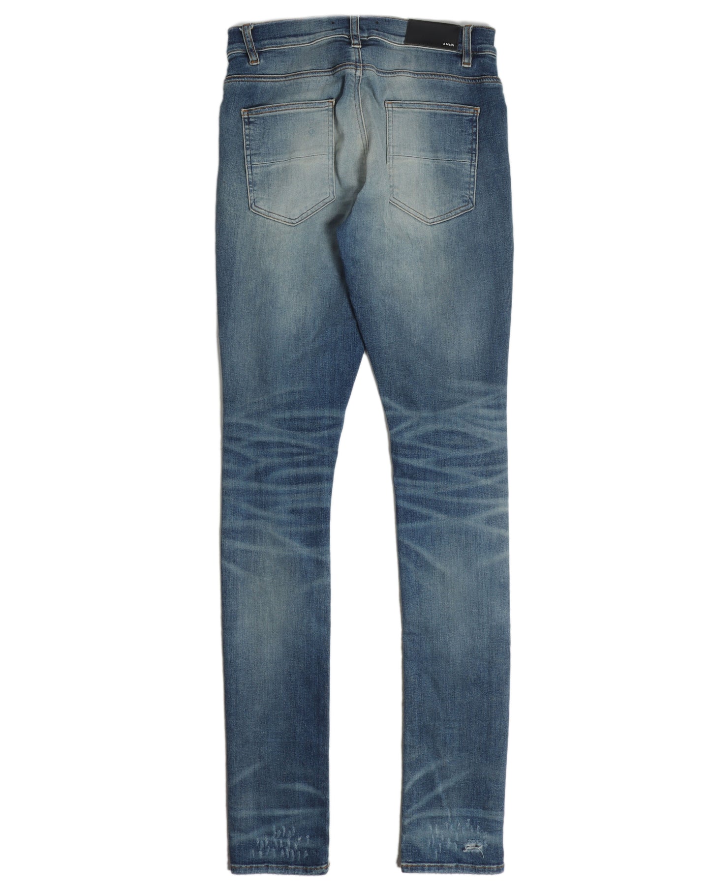 Distressed Stack Denim