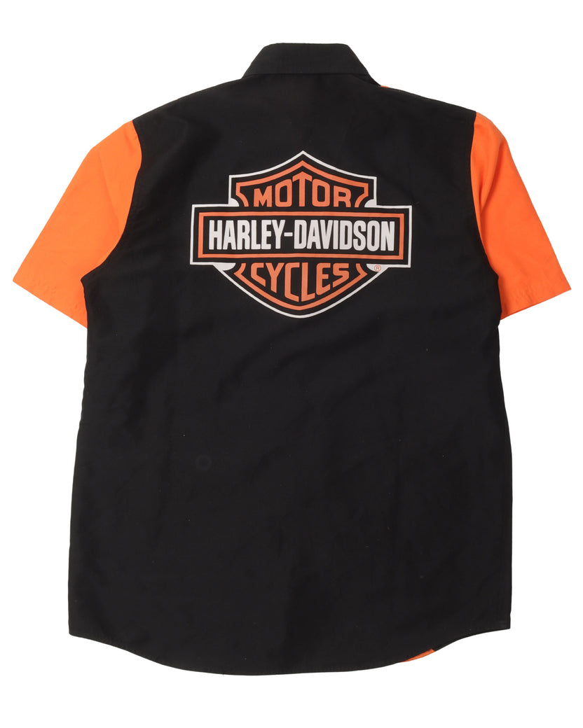 Harley Davidson Bowling Shirt