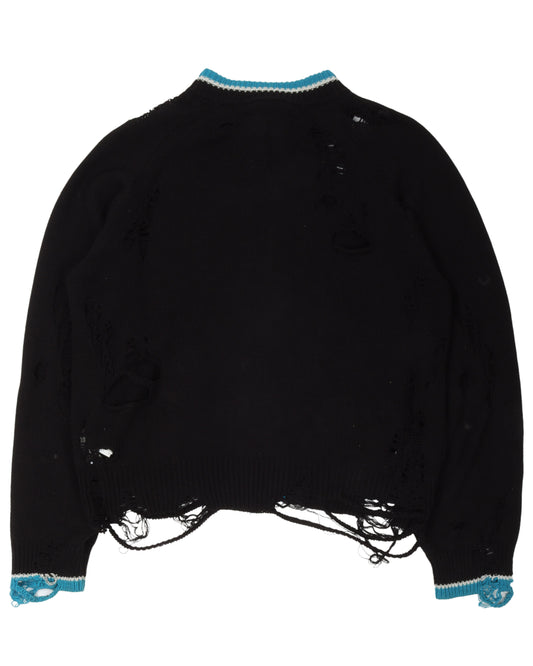 Zip Up Knit Sweater