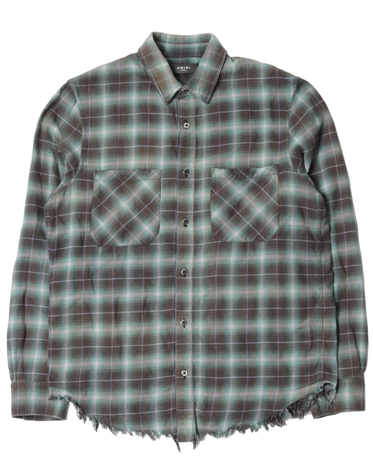 Raw Plaid Flannel