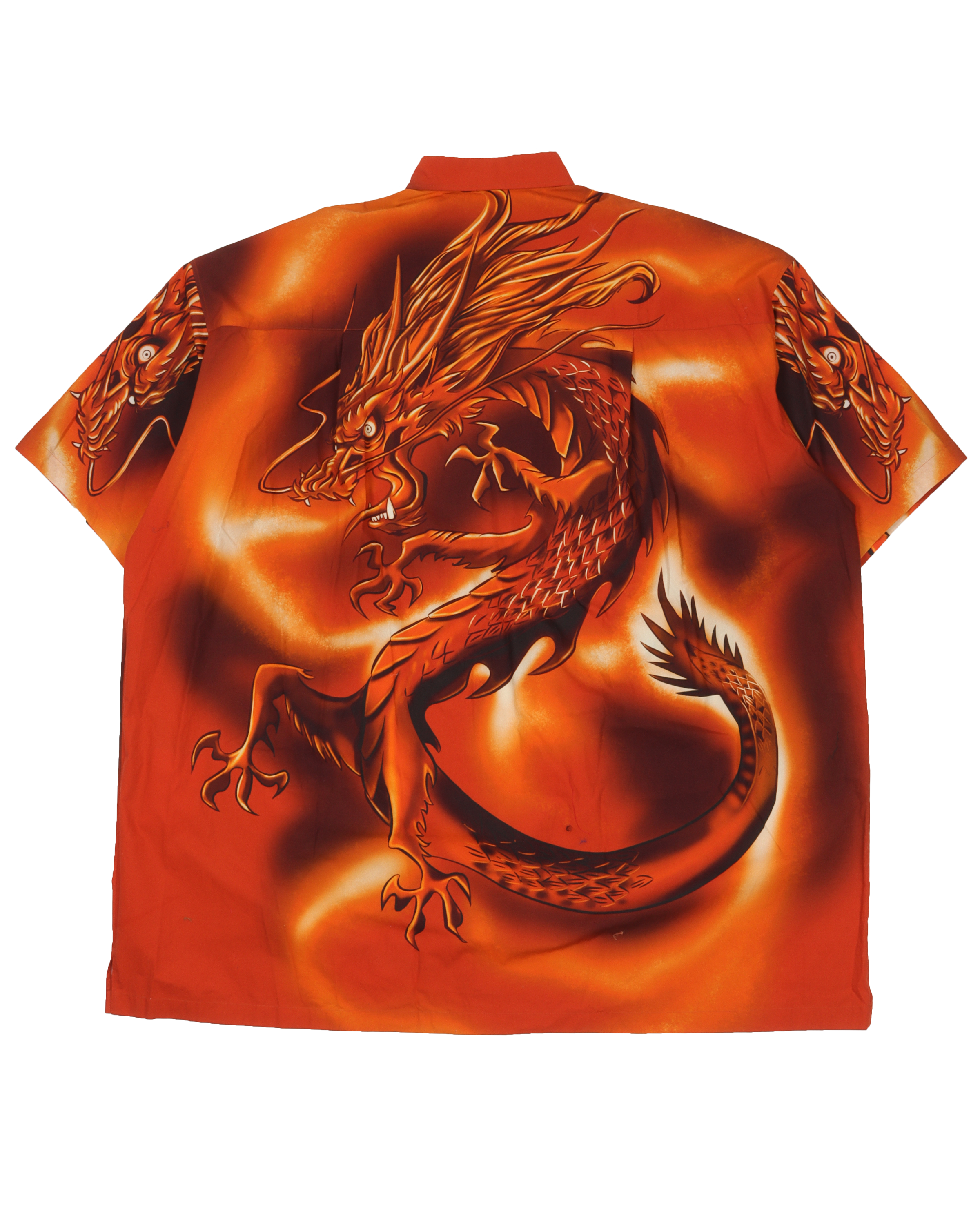 sammenhængende Ved lov Splendor Balenciaga Dragon Button Up Shirt