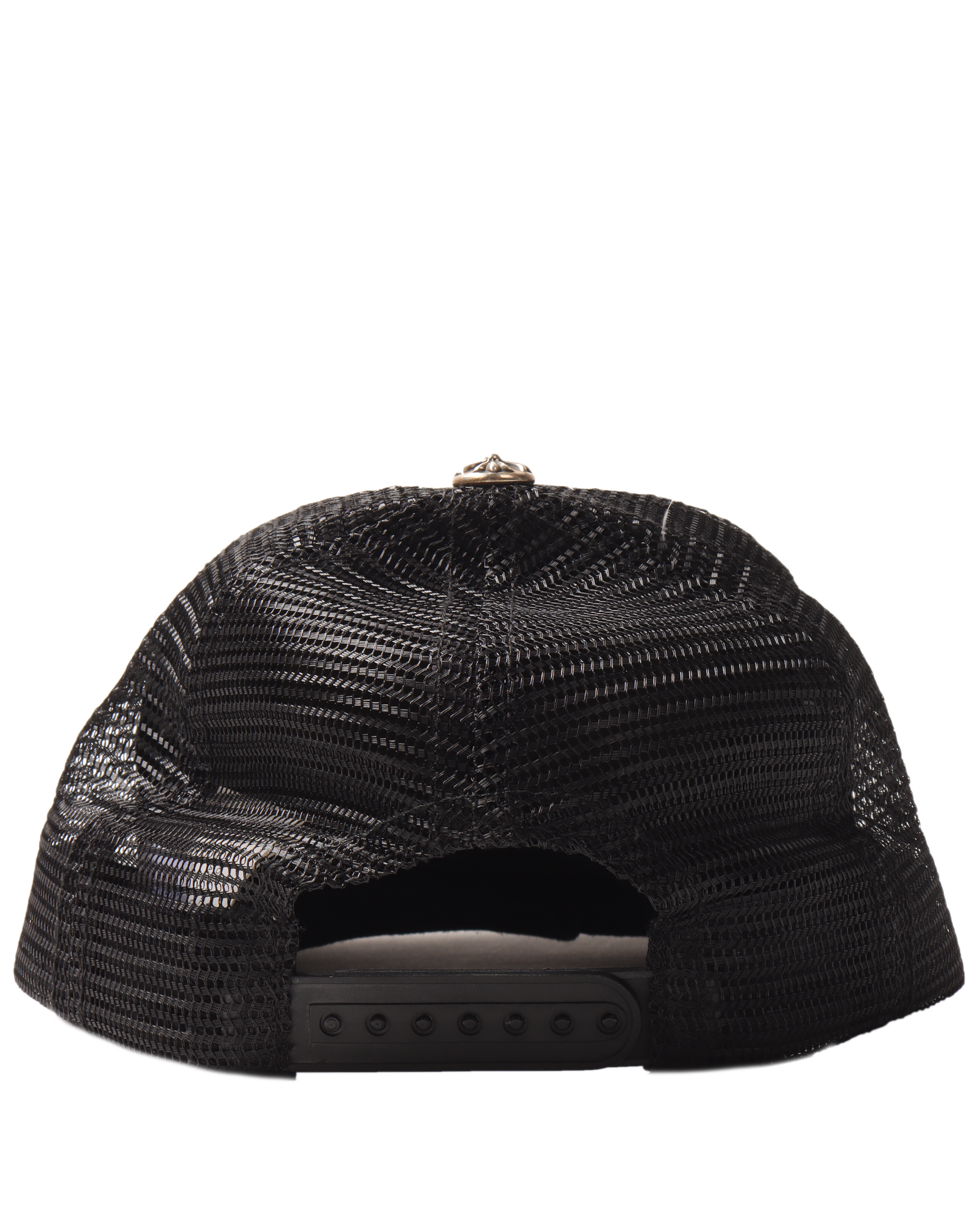 正規品■ Chrome Hearts TRUCKER CAP■BLK Chrome Hearts Cemetery Cross Trucker Hat Black – PIECES