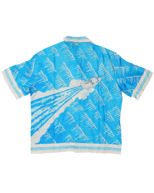 Short Sleeve Sillage Silk Shirt
