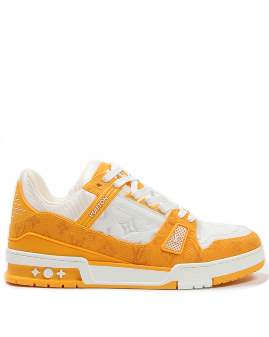 Monogram Denim Trainer Low