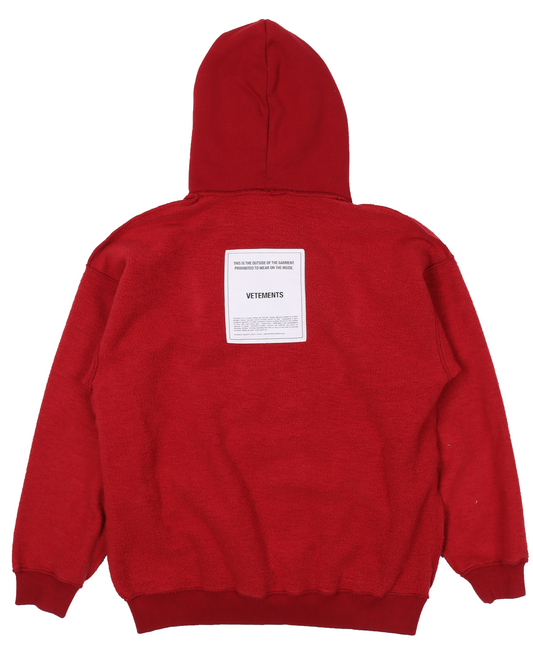 Inside-Out Patch Hoodie