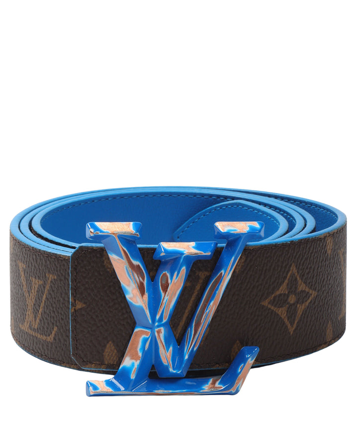 Louis Vuitton 2019 Monogram Iridescent Reversible 40MM Belt