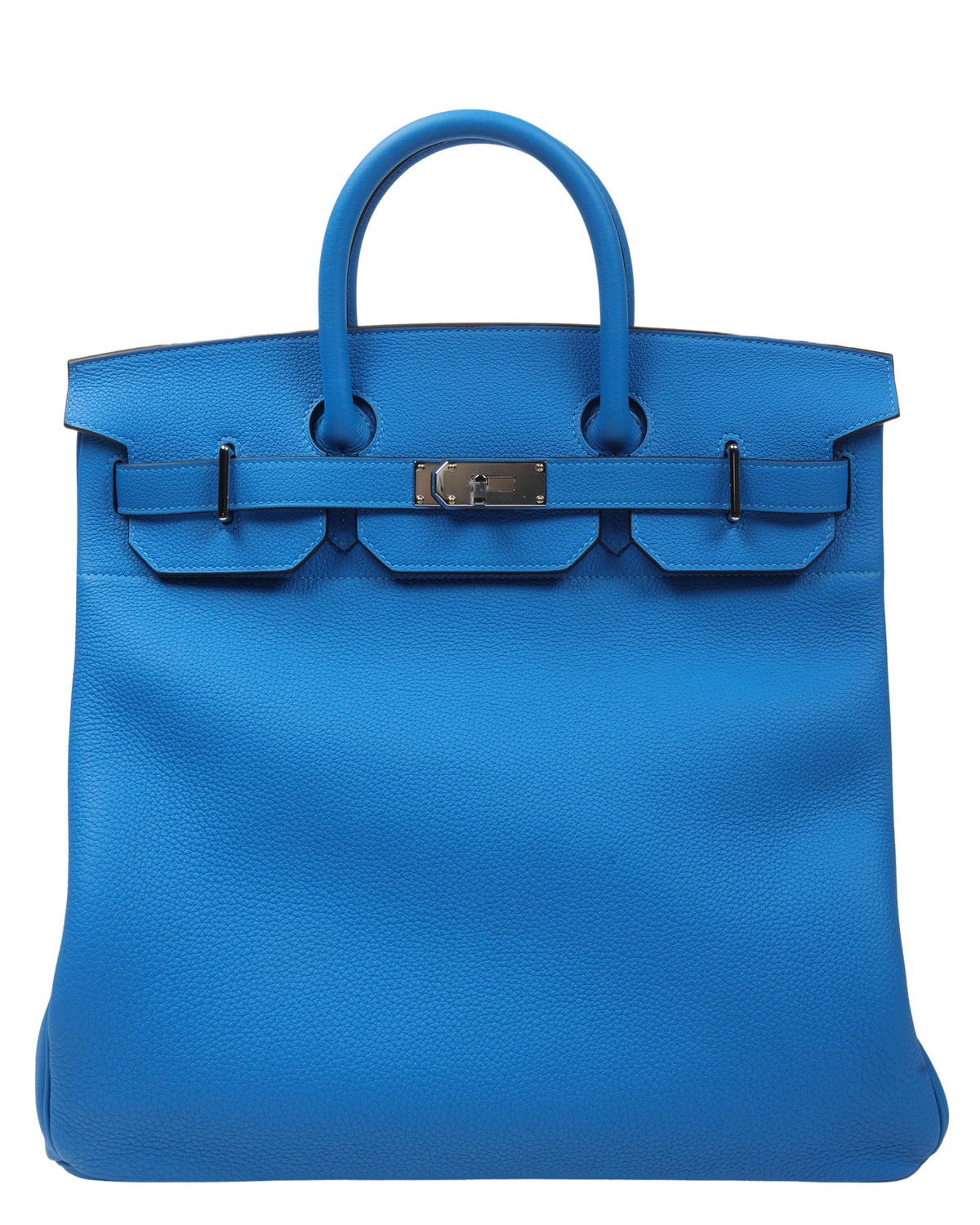 HAC 40 Togo Calfskin Bag Bleu Hydra