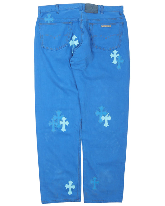 Levi's Leather Cross Dyed Jeans