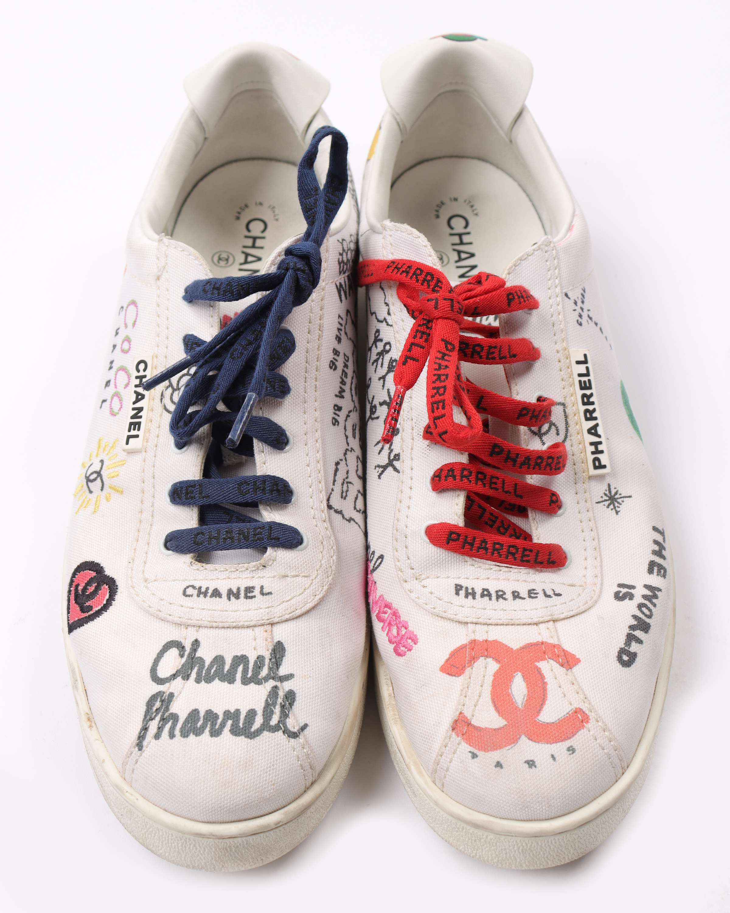CoCo Chanel Pharrell Time Capsule Sneakers