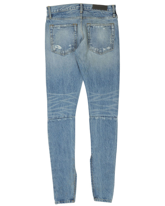 Distressed Skinny Jeans