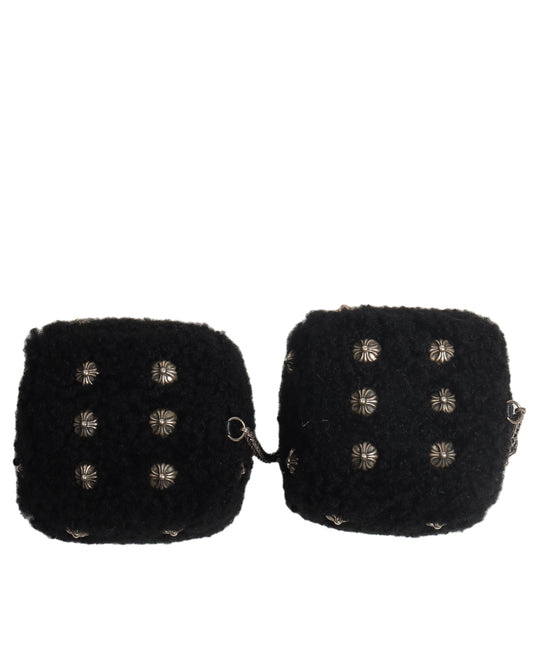 Fuzzy Chromed Dice