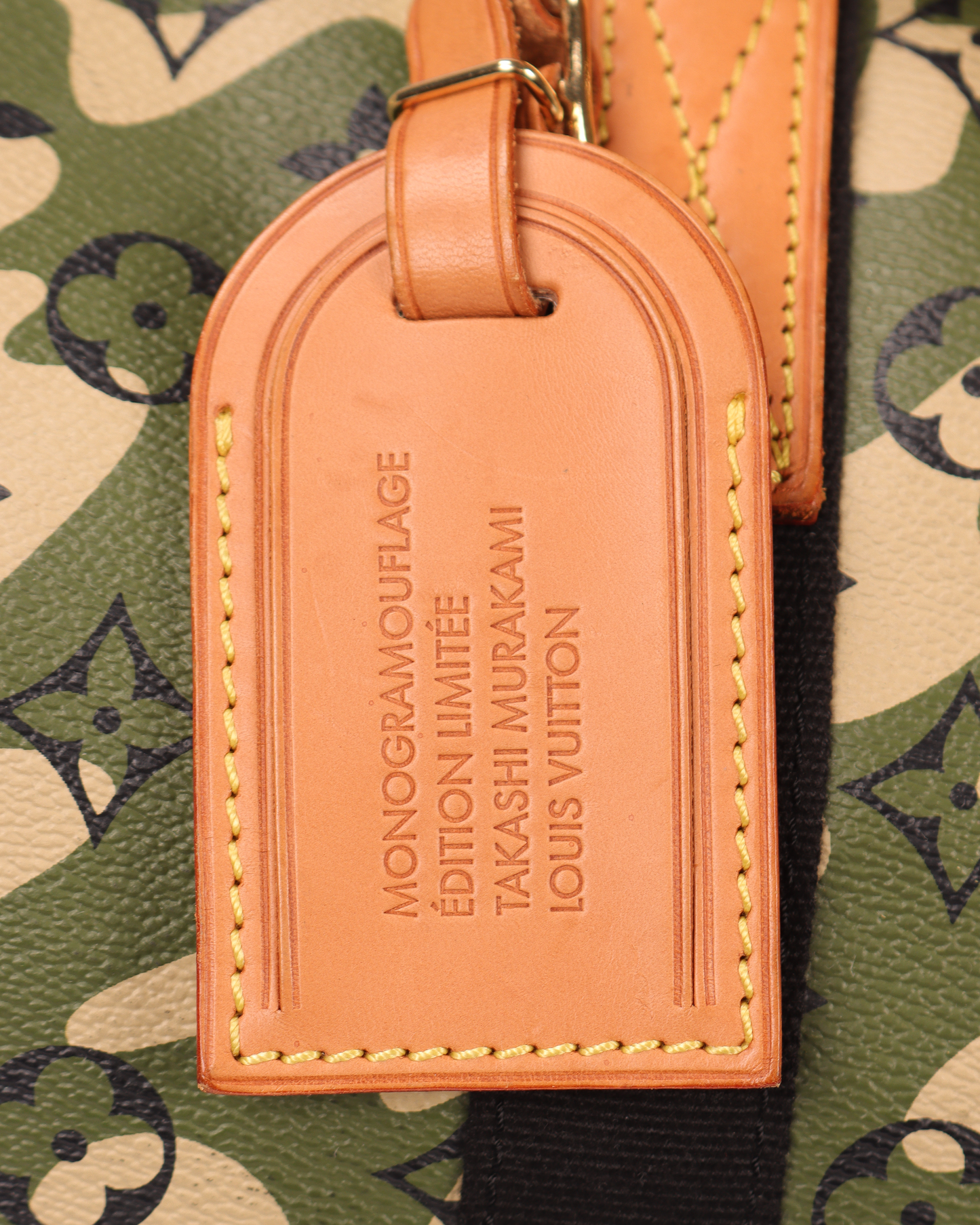 Takashi Murakami Keepall Bandouliere 55 Camouflage