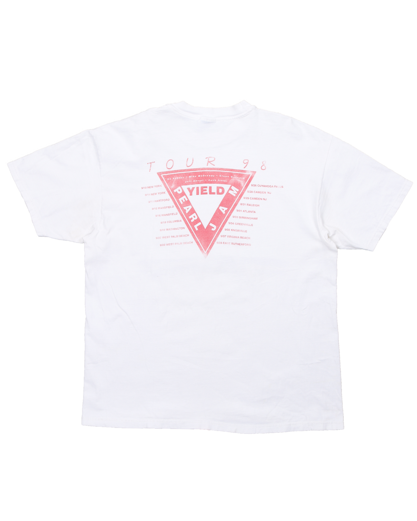 1998 Pearl Jam Yield Tour T-Shirt
