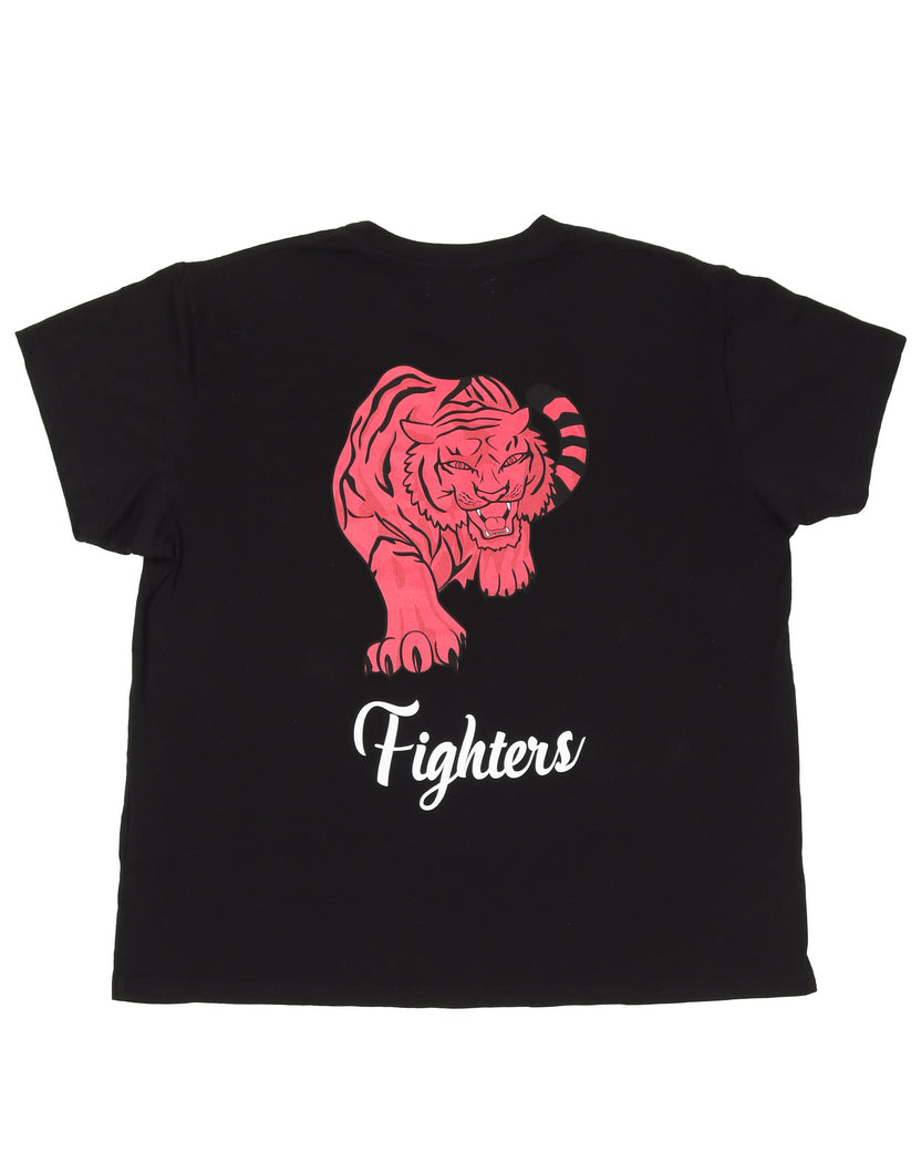 'Fighters' Graphic Print T-Shirt