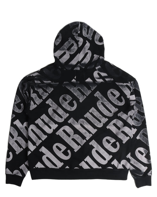 All Over Logo Hoodie