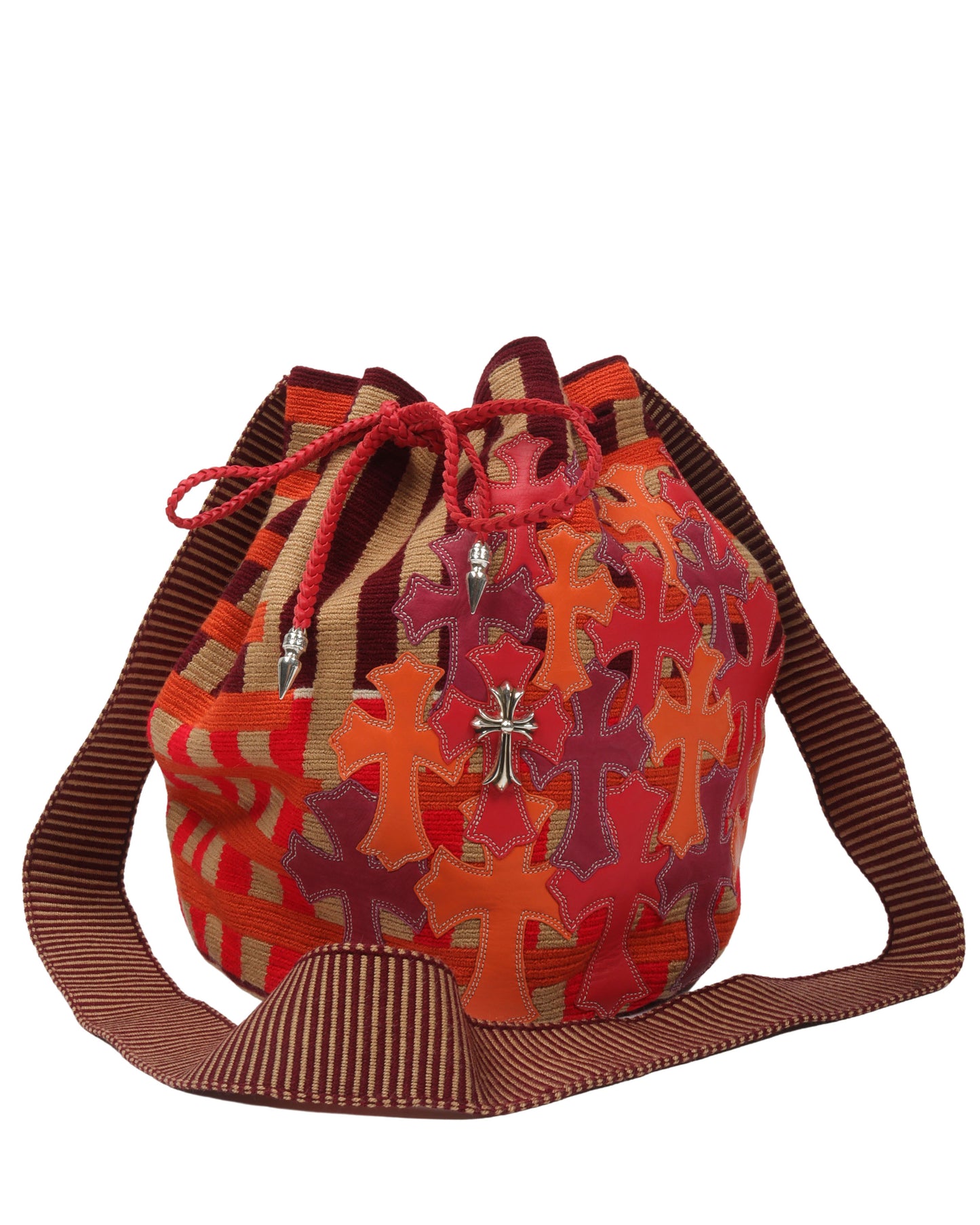Large Guanabana Cross Patch Bag