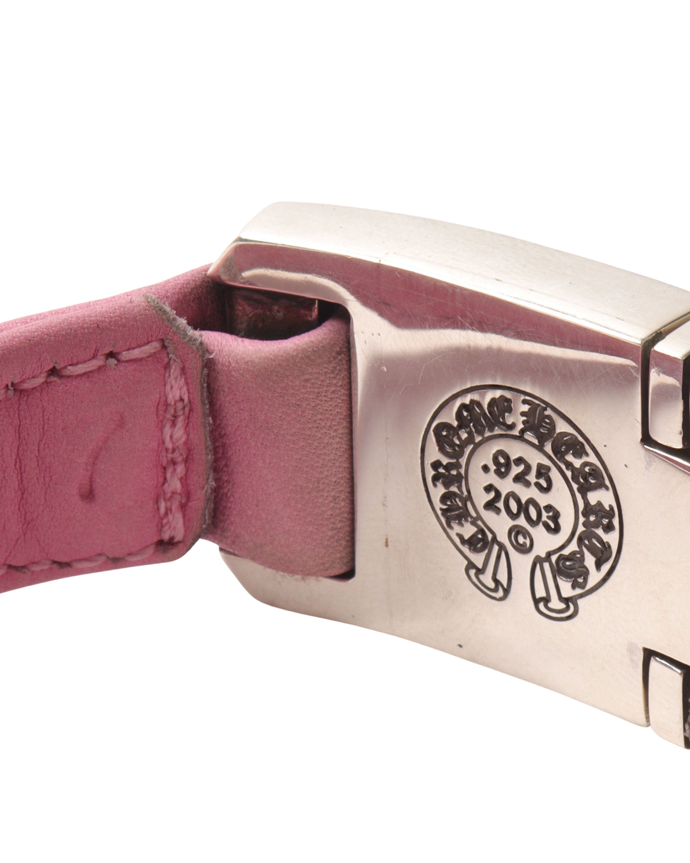 Pink Buckle Bracelet