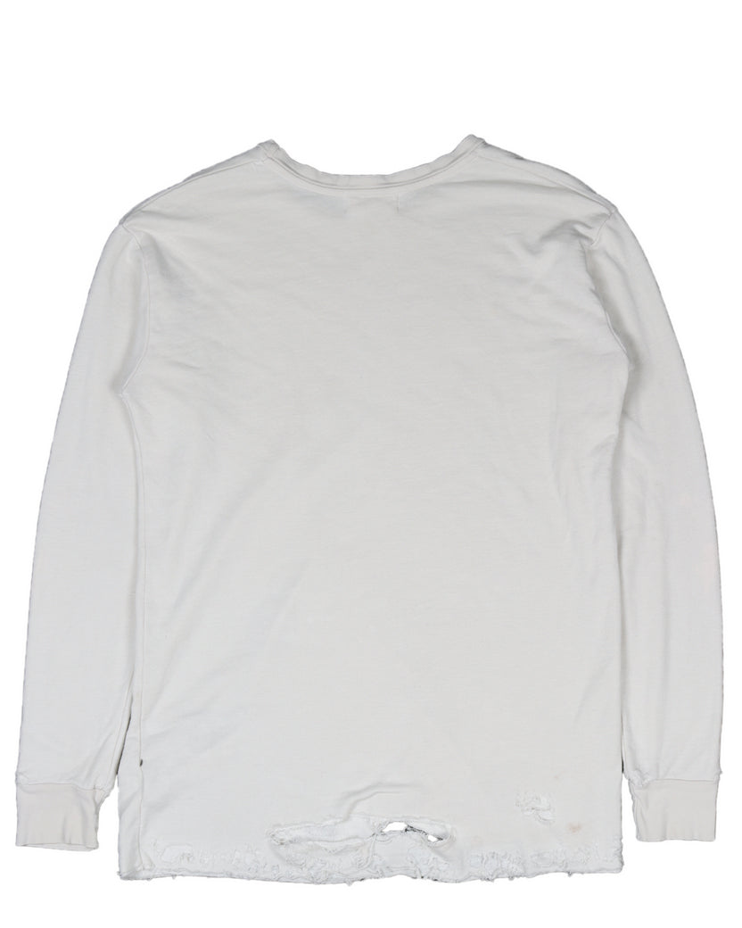 SS19 Distressed Braces X-Ray L/S T-Shirt