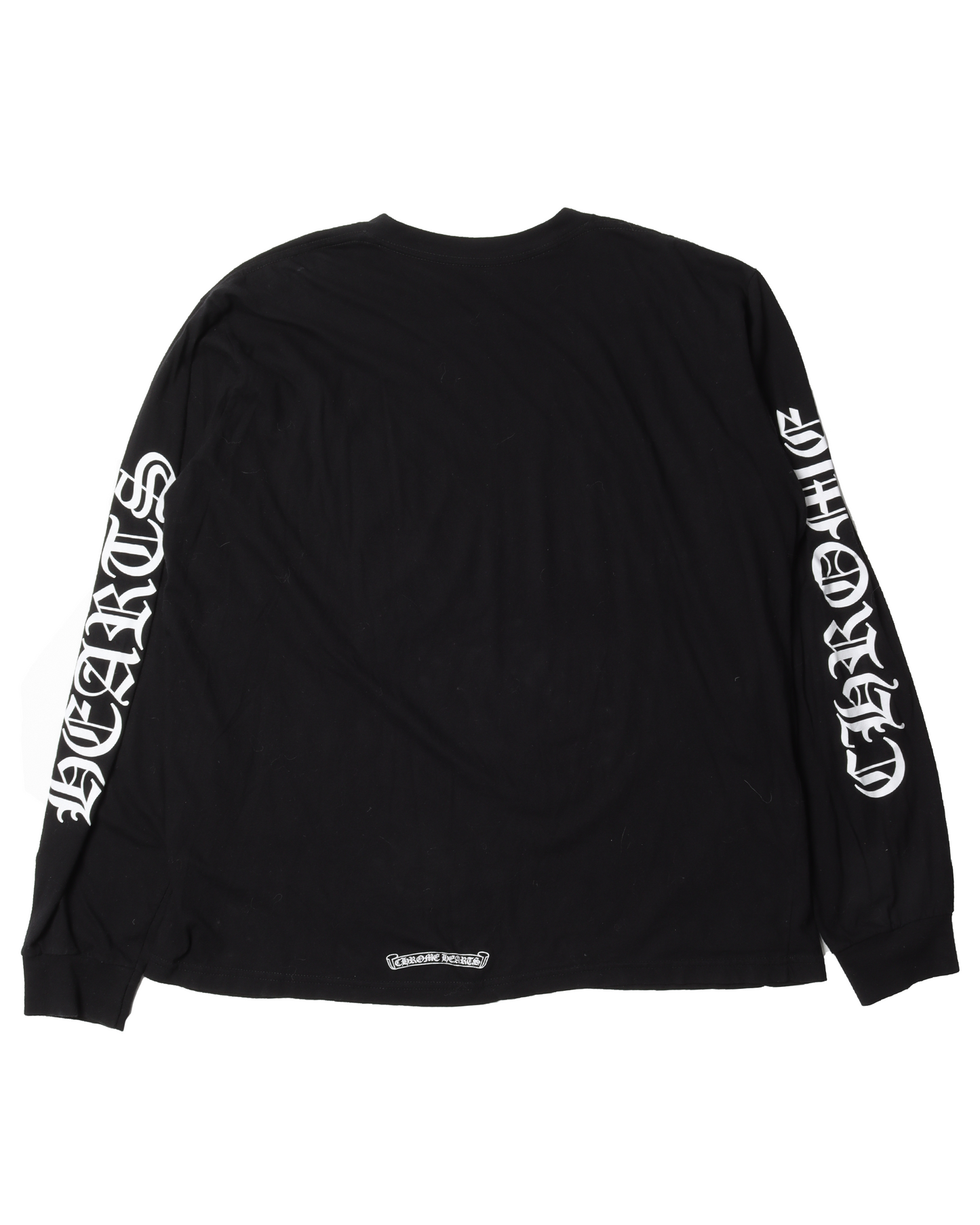 Chrome Hearts Collar Logo Long Sleeve T-Shirt – Justin Reed Chrome Hearts Collar Logo Long Sleeve T-Shirt – Justin Reed