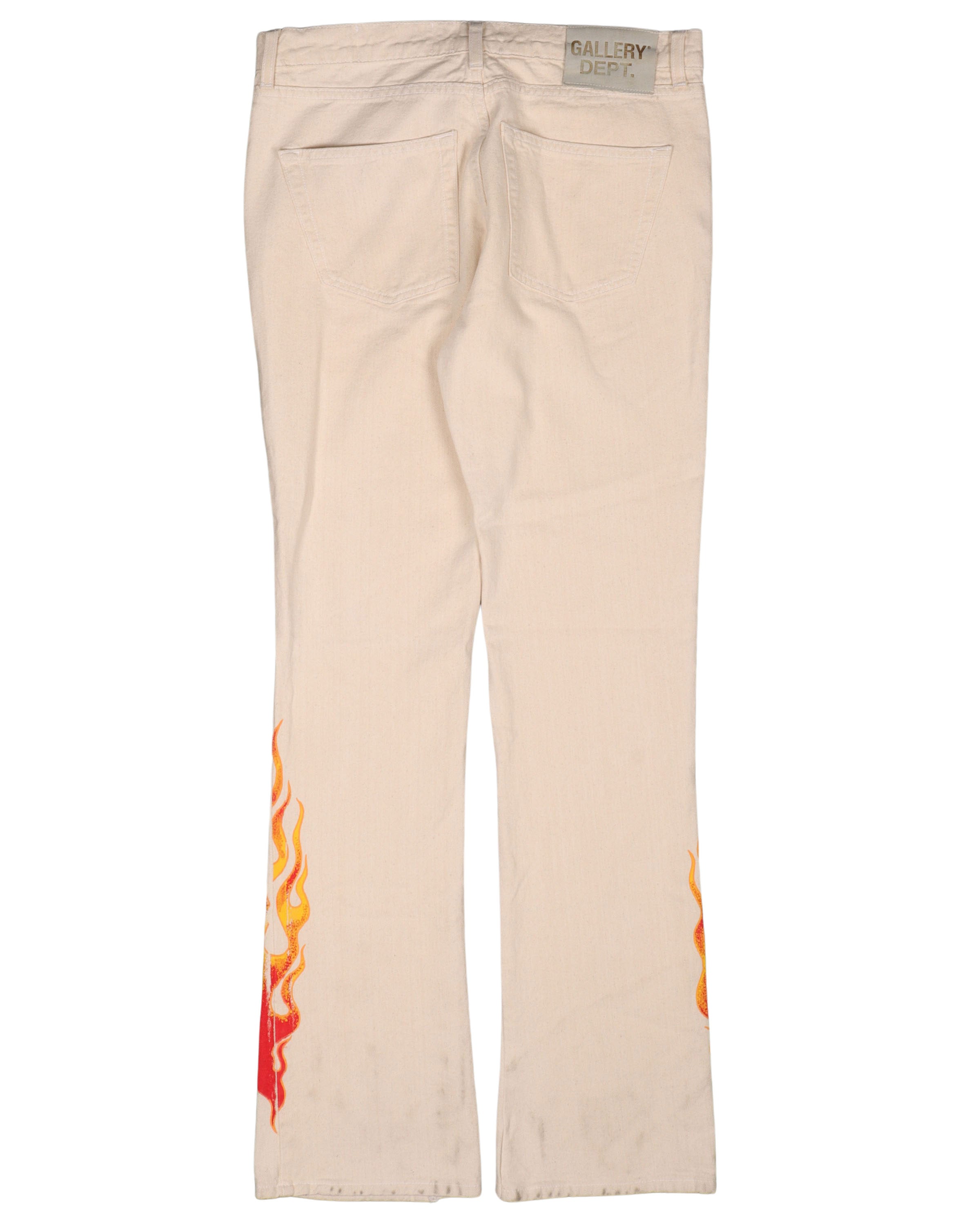 Logan Flame Flare Pants