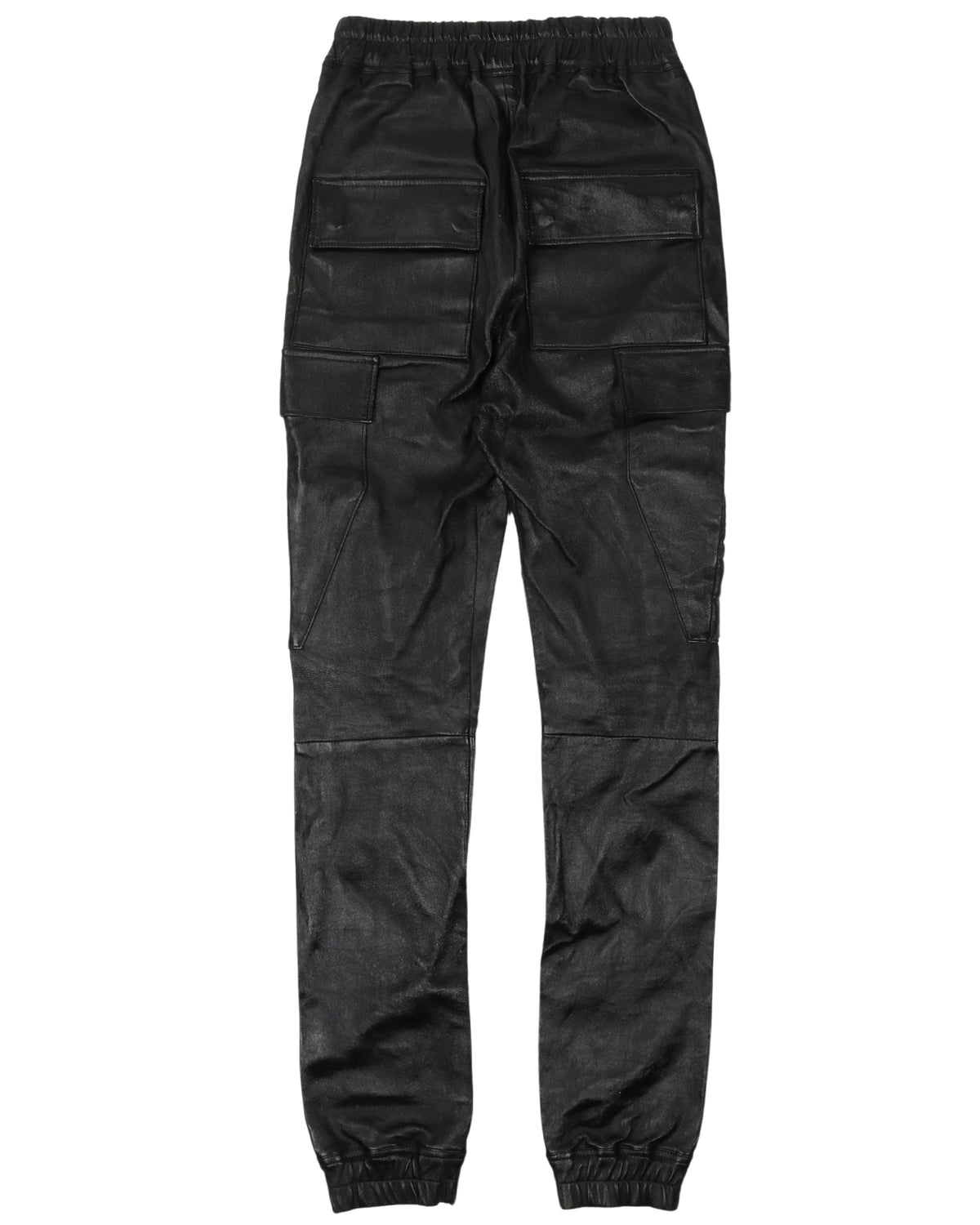 FW19 "LARRY" Lamb Leather Cargo Pants