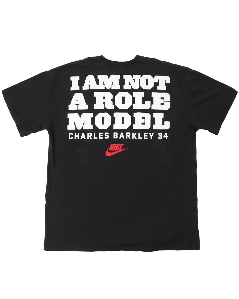 Nike Charles Barkley 'I AM NOT A ROLE MODEL' T-Shirt