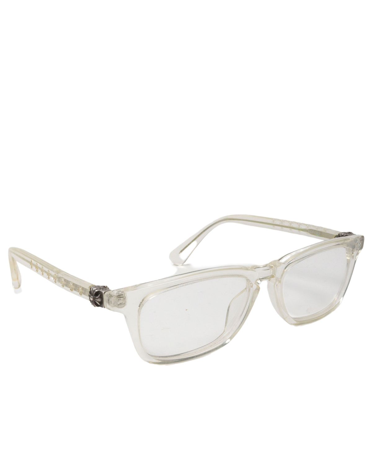 "MICROPOKE" Clear Lens Sunglasses