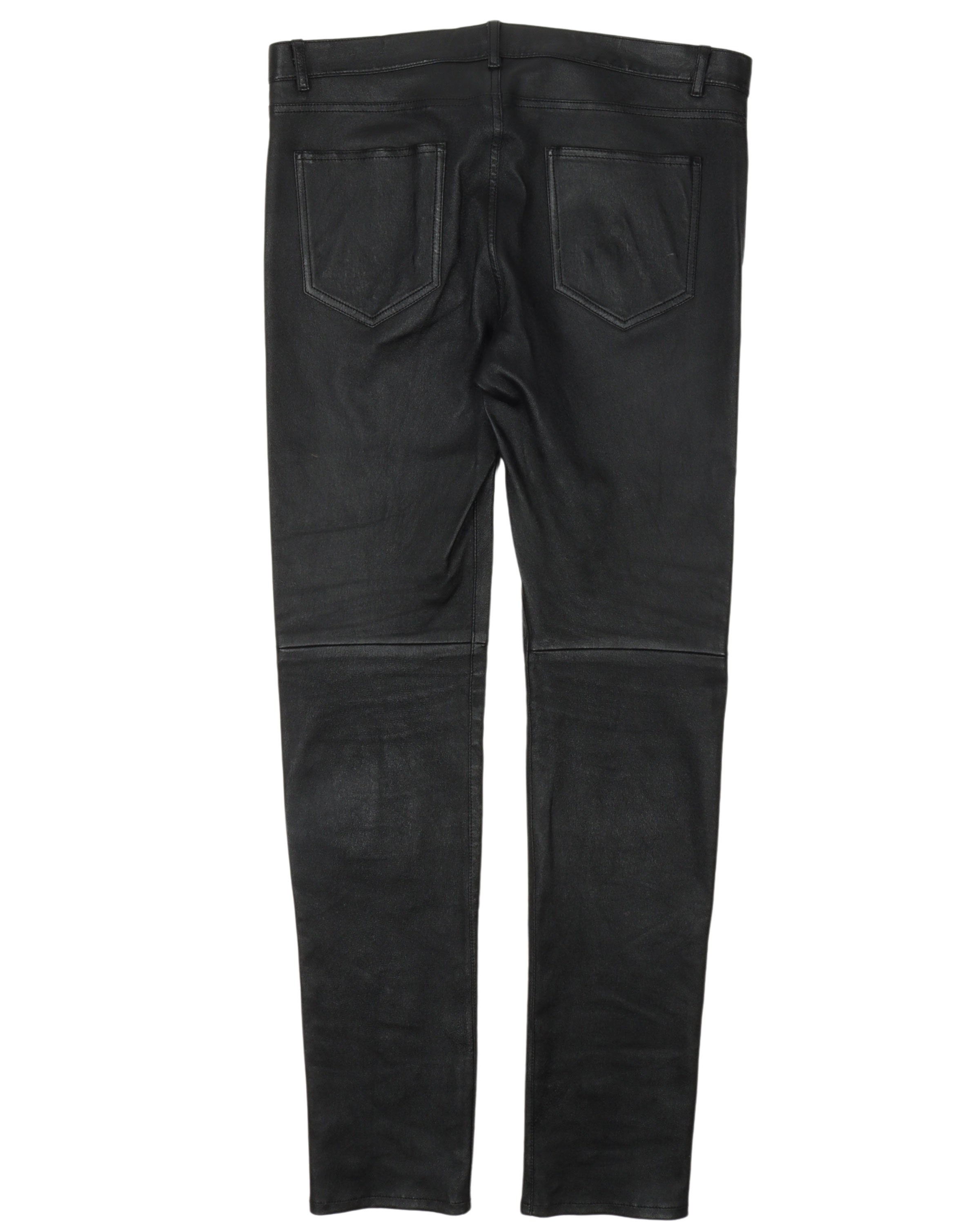 Leather Skinny Jeans