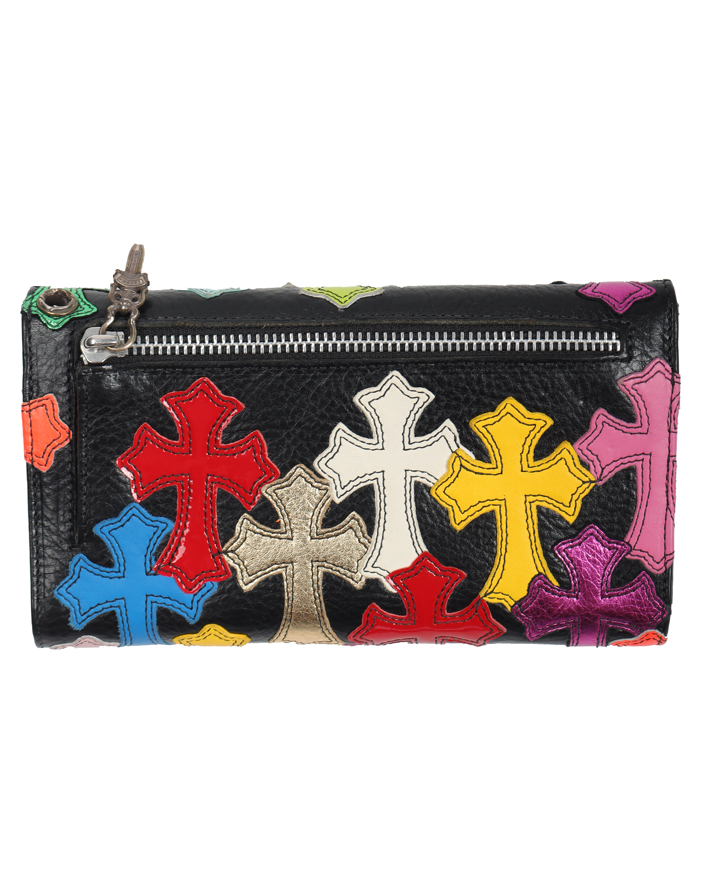 Multicolor Cross Patch 'WAVE' Wallet