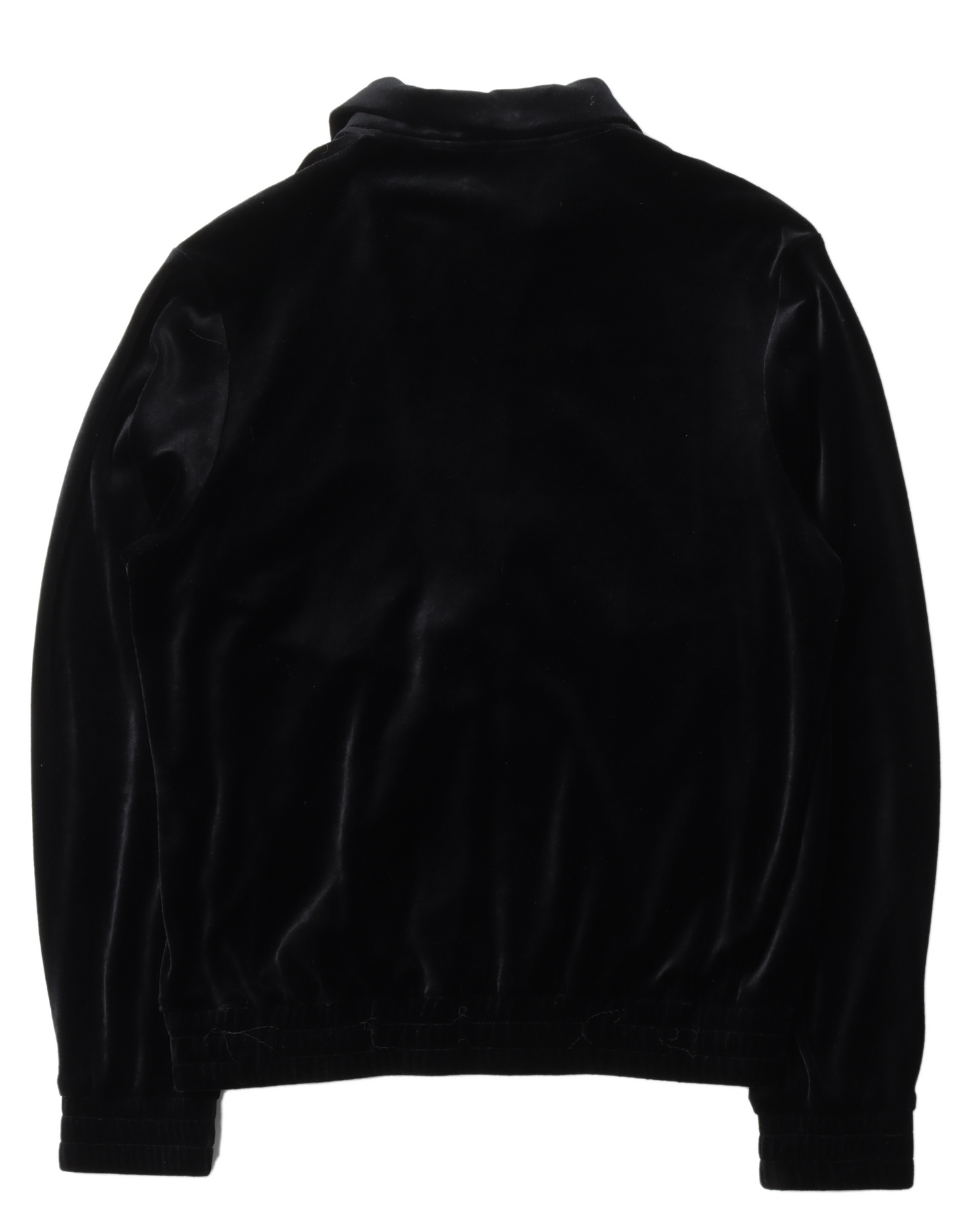 Velour Orange Logo Jacket