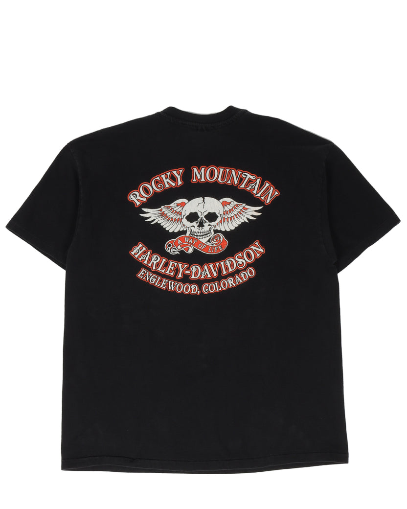 Harley Davidson Rocky Mountain Colorado T-Shirt