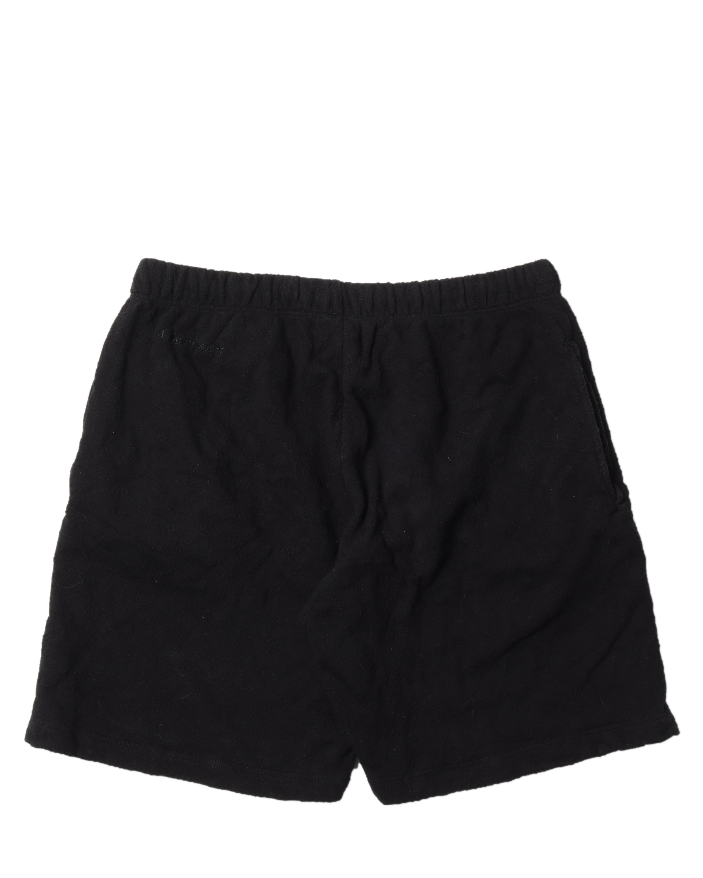 Tonal Cross-Pattern Shorts