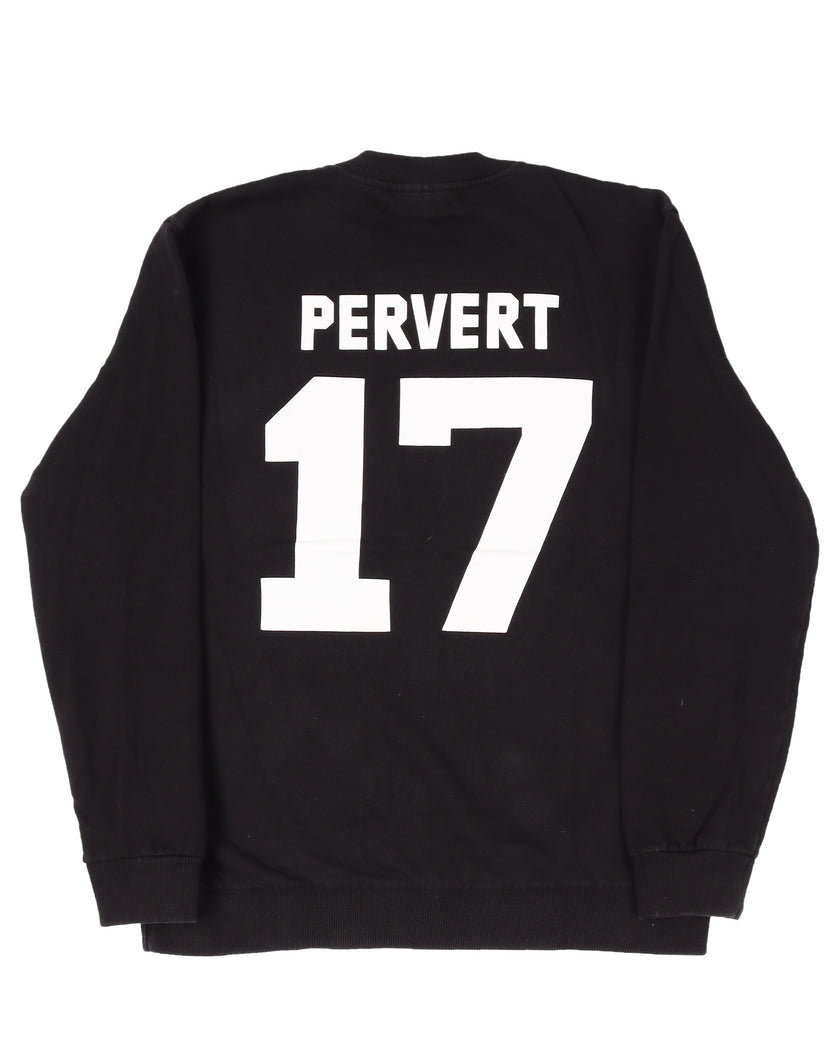 Sweatshirt - "Pervert 17" FW13