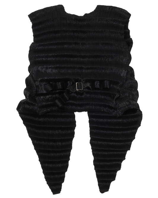 Pleated Vest