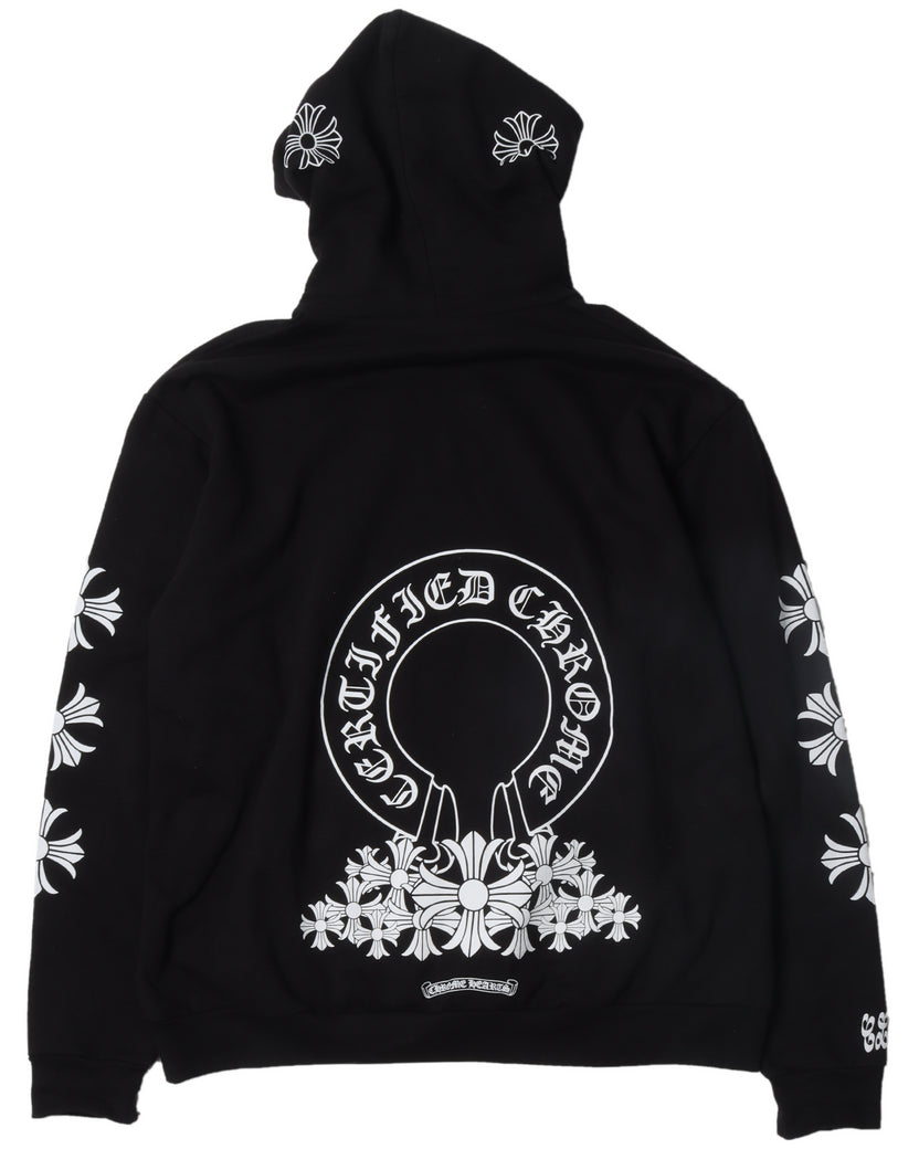 Drake "Certified Chrome" Cemetery Cross Hoodie