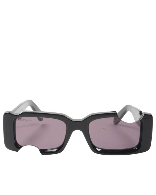 Cut Out Square Glasses
