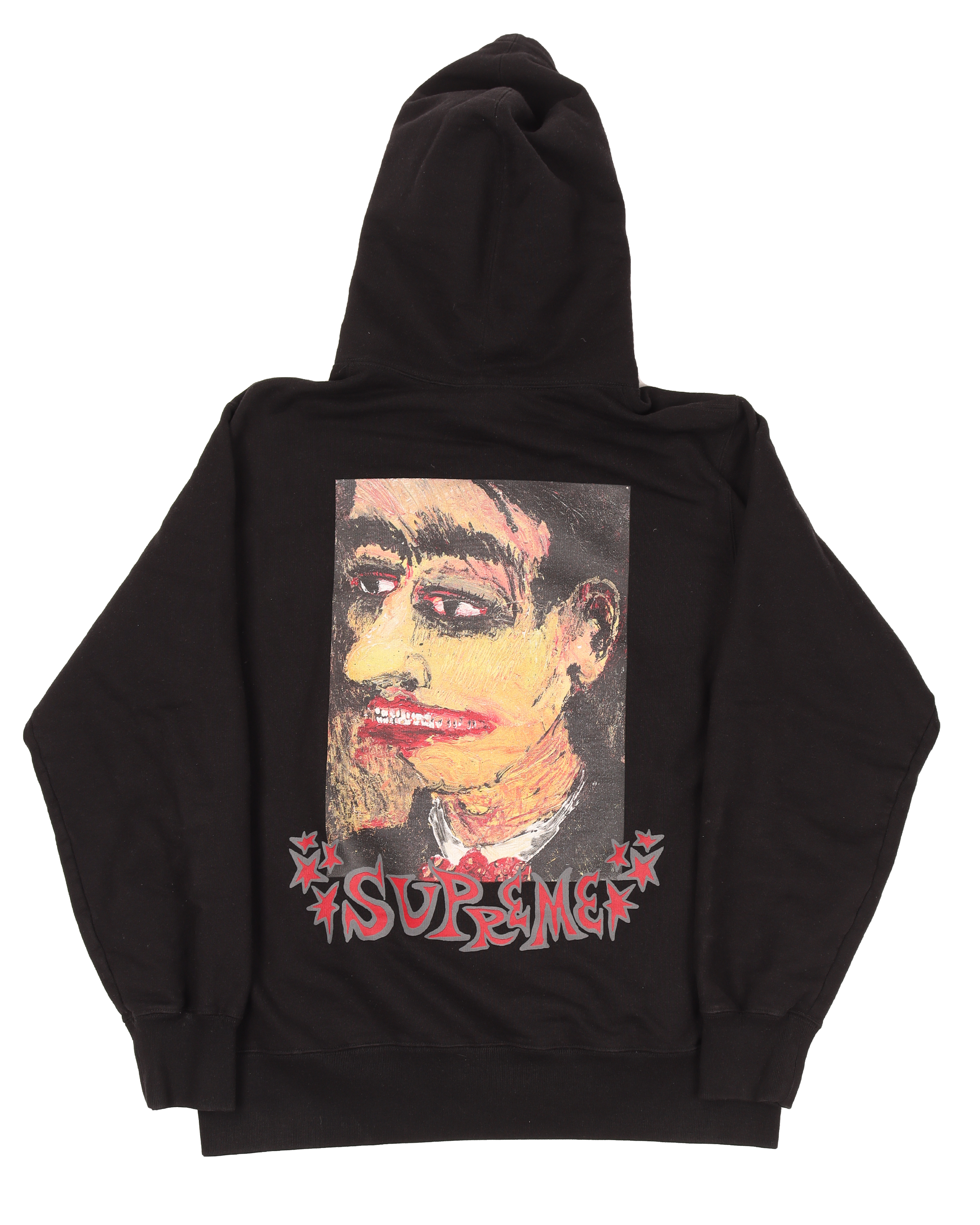 Supreme Portrait Hoodie Black Sweats hoodies