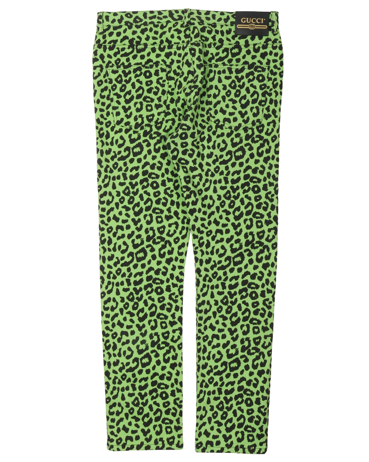 Leopard Print Jeans