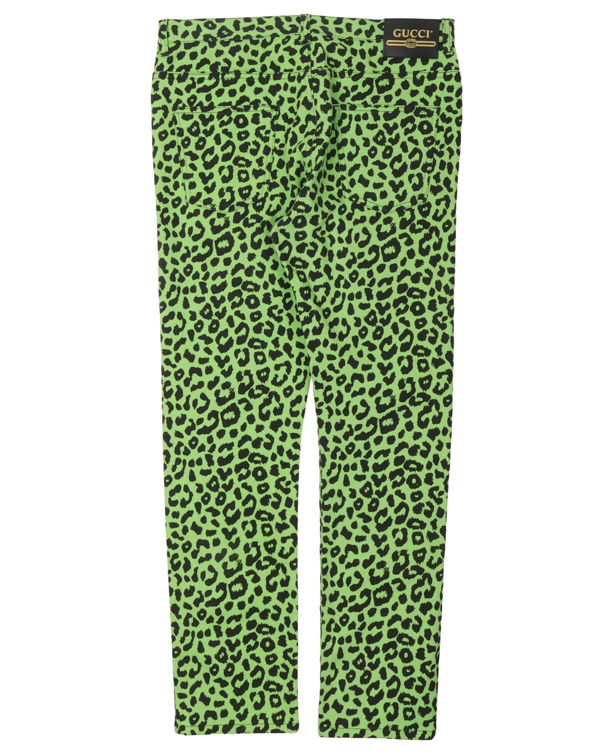 Leopard Print Jeans