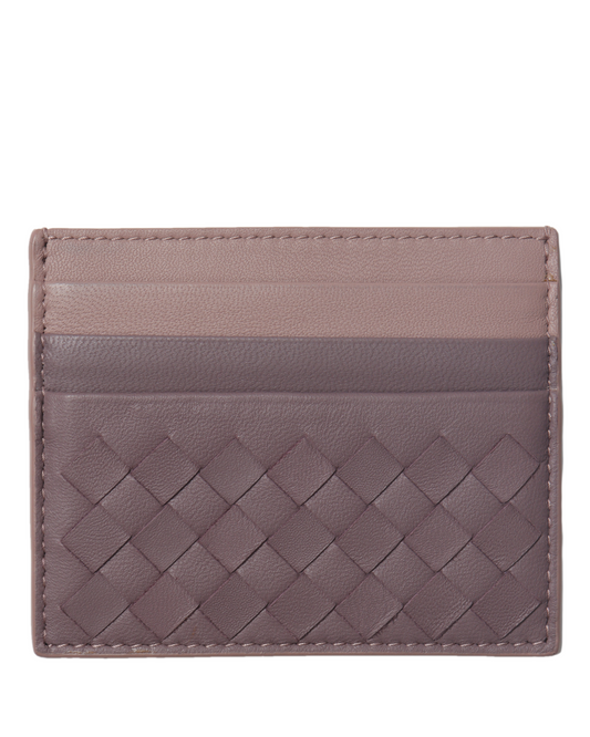 Intrecciato Card Holder