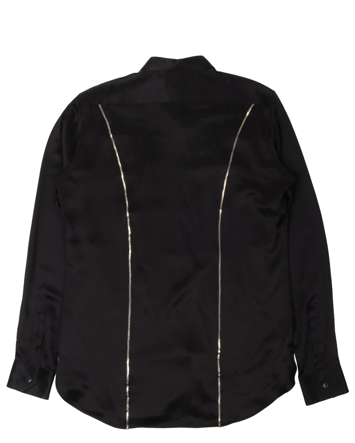 Chain Detail Western Shirt